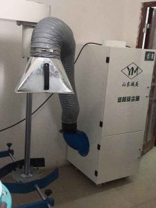 打包机包装粉尘除尘案例