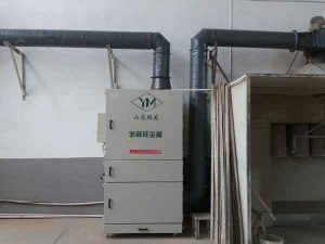 喷塑回收集尘案例